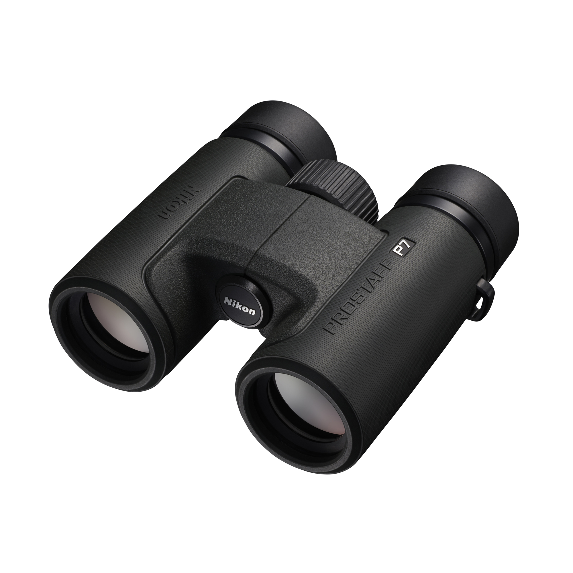 Nikon Prostaff P7 Binoculars — 10x30mm, Multilayer Coatings, Locking Diopter Ring, Waterproof, Black, Model# NKN16771
